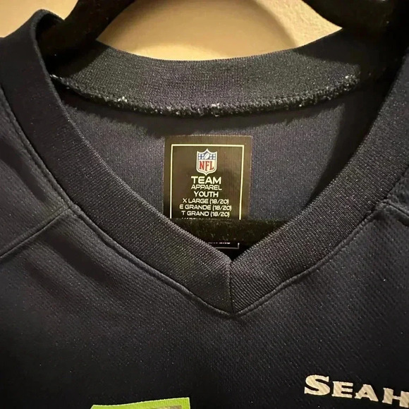 NFL Team Apparel Boys Jersey Seattle Seahawks Lockett XL 18/20 - Picture 3 of 8